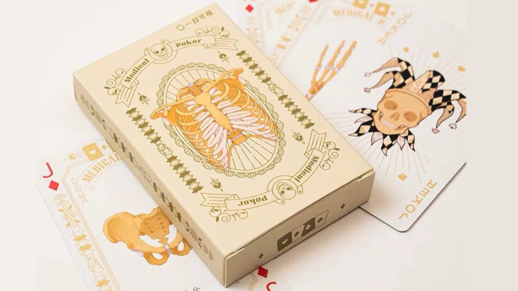 Medical Poker (White) Playing Cards-SALE