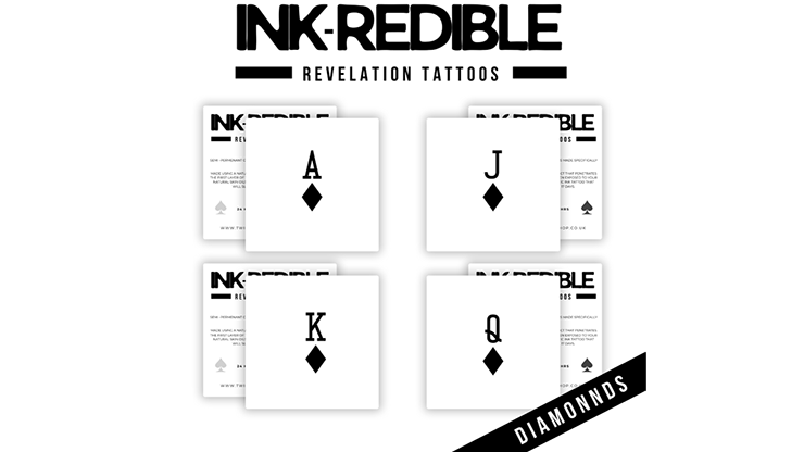 Ink-Redible Revelation Tattoos (Diamonds) by Twisted Minds-SALE