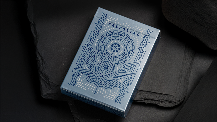 Celestial Noesis Playing Cards by Giovanni Meroni(Blue)-SALE