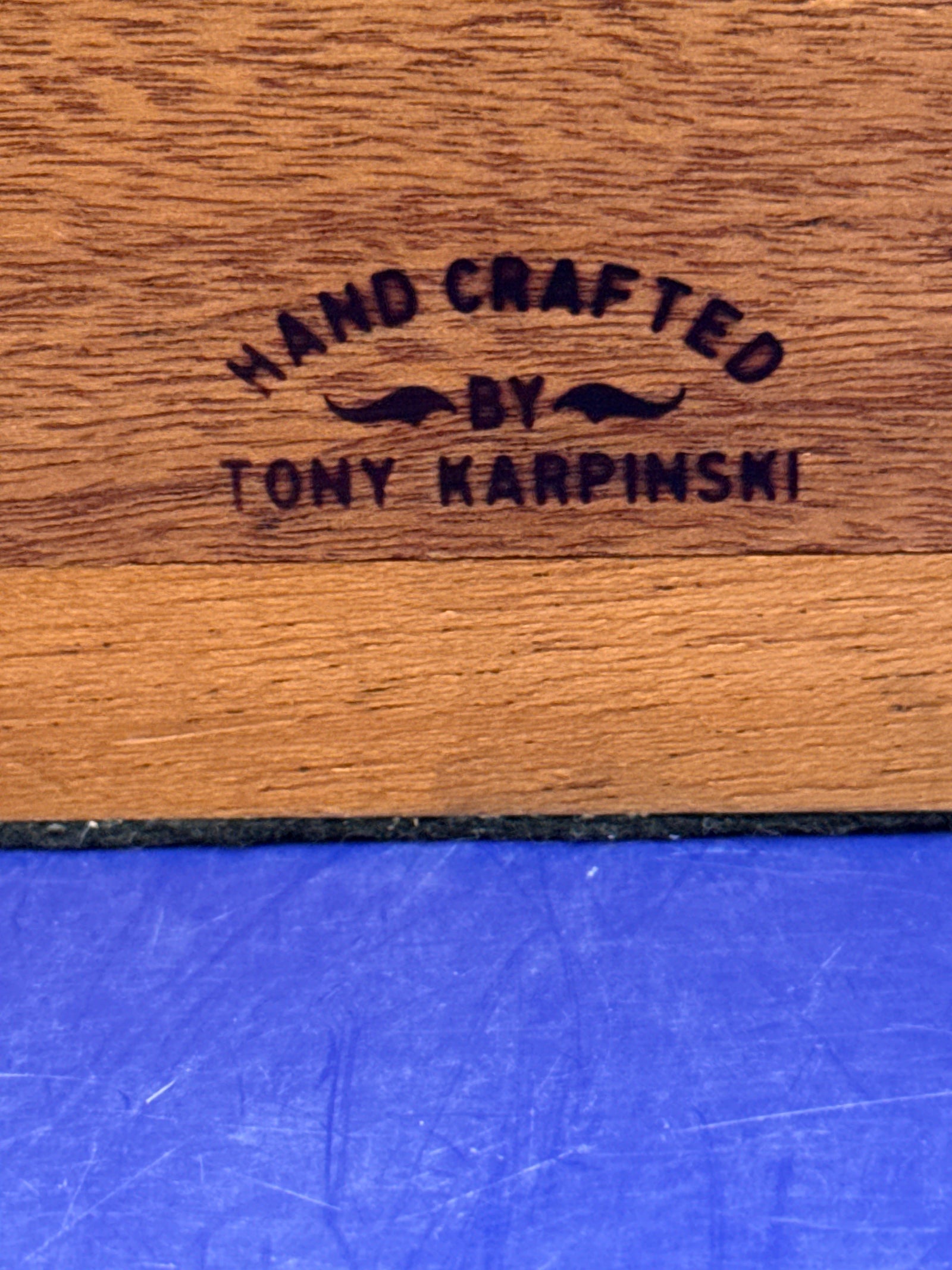 Double gaff Die Box by Tony Karpinski - Handcrafted & Gorgeous