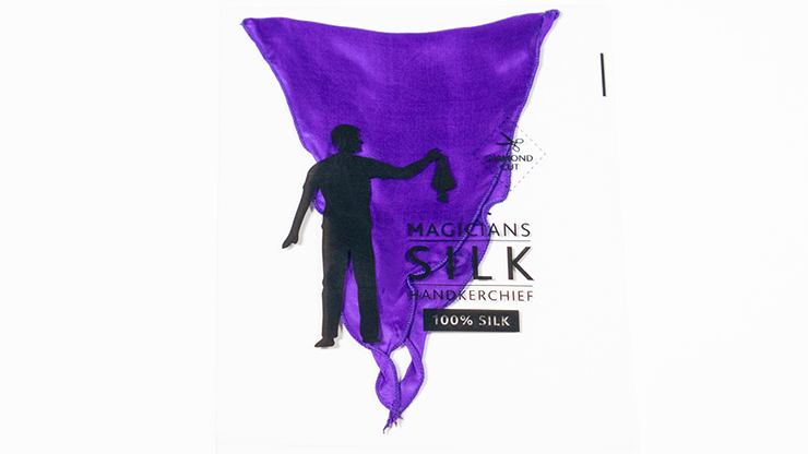 PRO SILK DIAMOND CUT PURPLE 6" by Murphy's Magic