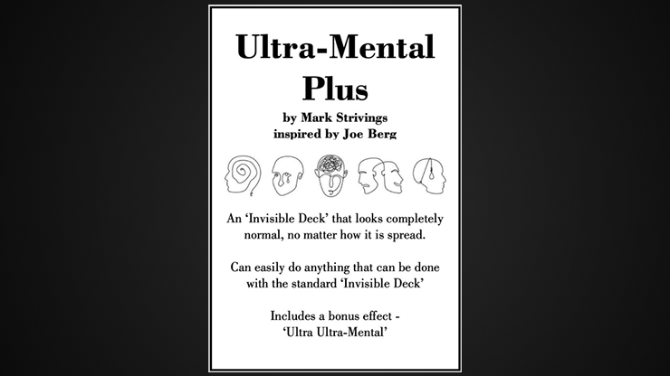 Ultra-Mental Plus by Mark Strivings (Blue)-SALE