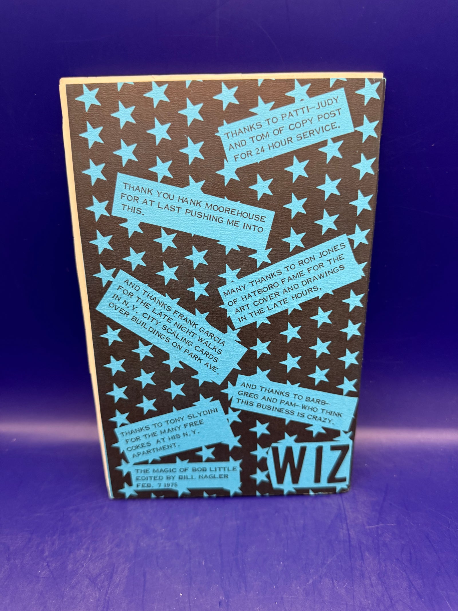 WIZ The Best There Is - Bob Little’s Blue Ribbon Magic Lecture Series 1975 with Gimmicks