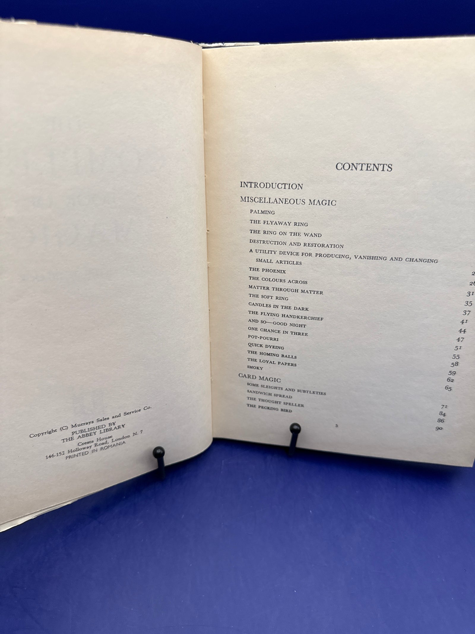 The Complete Book of Magic by Peter Warlock