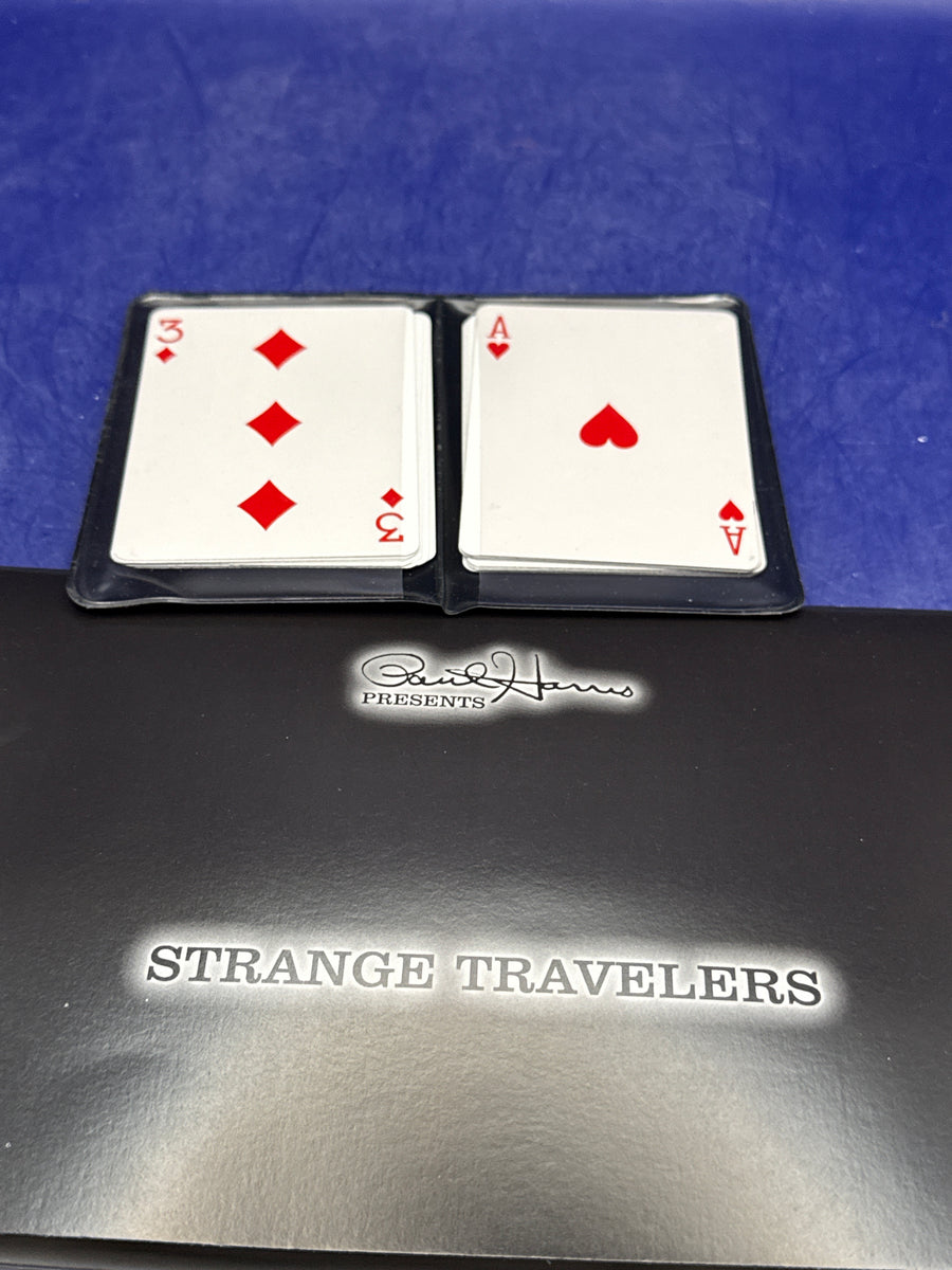 Paul Harris Presents Strange Travelers Card Magic Trick - Custom Gimmicked Deck Set