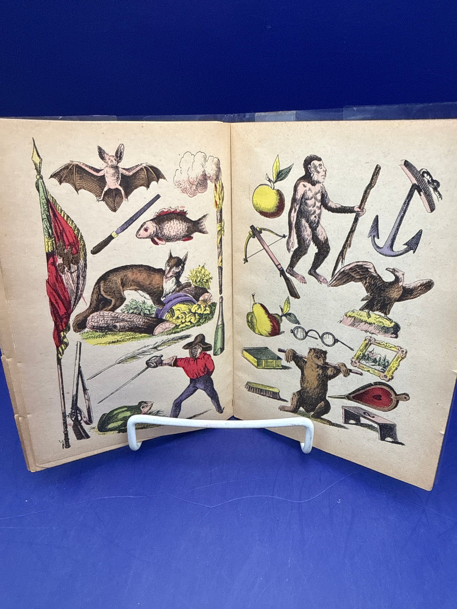 Bilder Zauberei (Picture Magic) Early 19th Century Blow book / Flip book