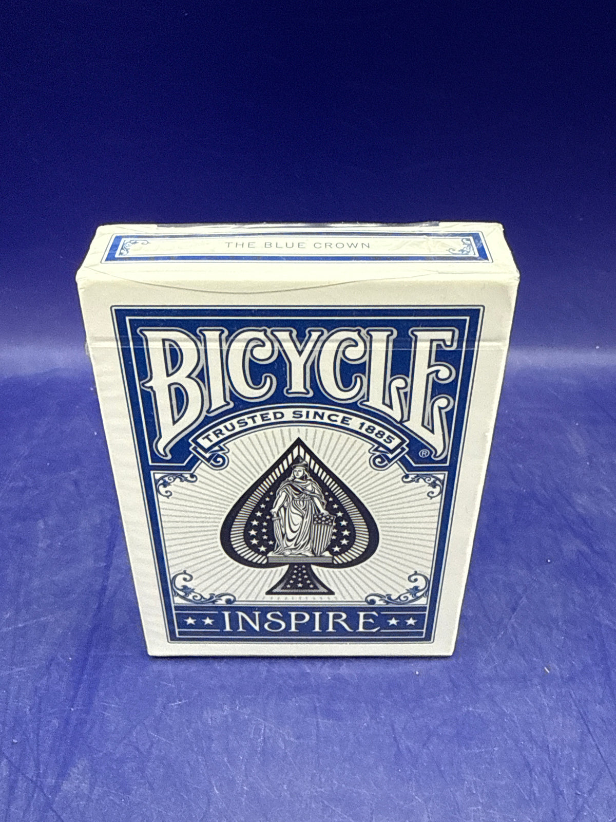 Bicycle Inspire Playing Cards (Blue) – Marked Deck for Magic & Cardistry