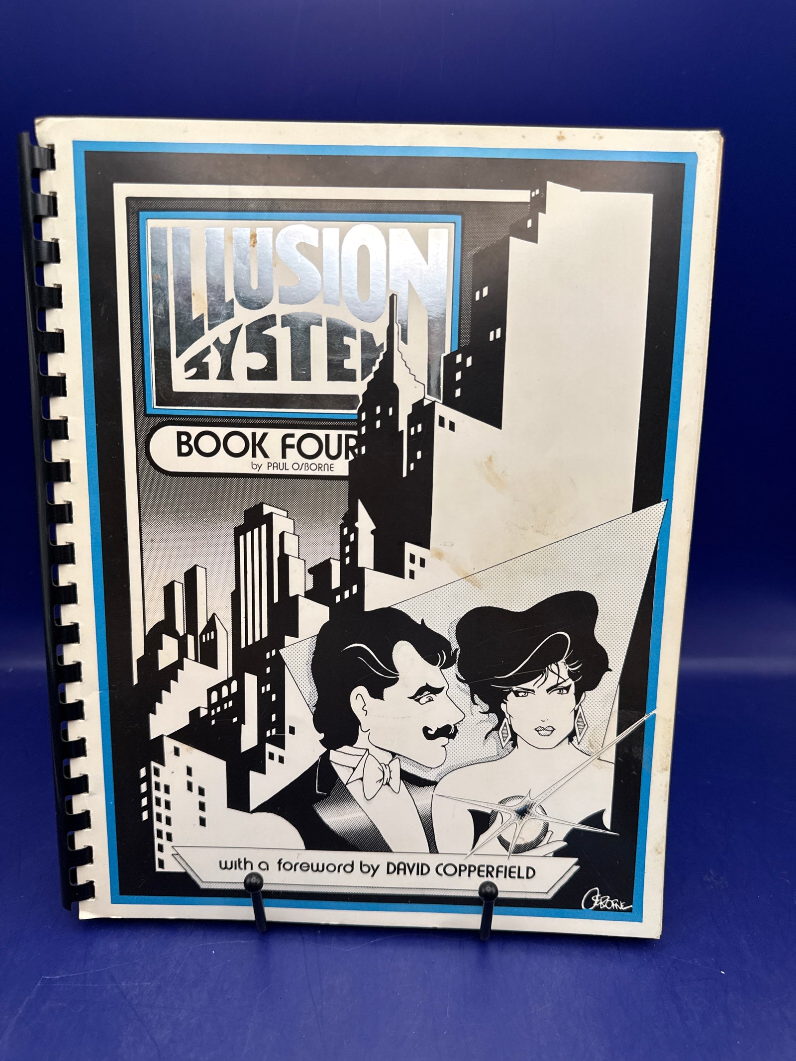 Paul Osborne Illusion Systems Books 1-4 (First editions with inscription) plus Catalog #1 & Illusion Planning booklet
