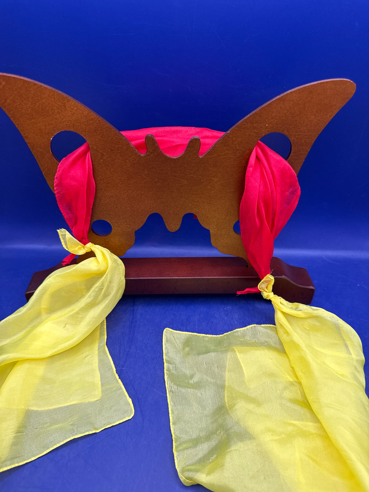 MC Butterfly by Mikame Craft – Vintage Wooden 20th Century Silks Apparatus