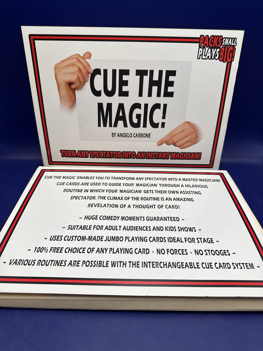Cue the Magic by Angelo Carbone – Stage & Comedy Audience Participation Routine