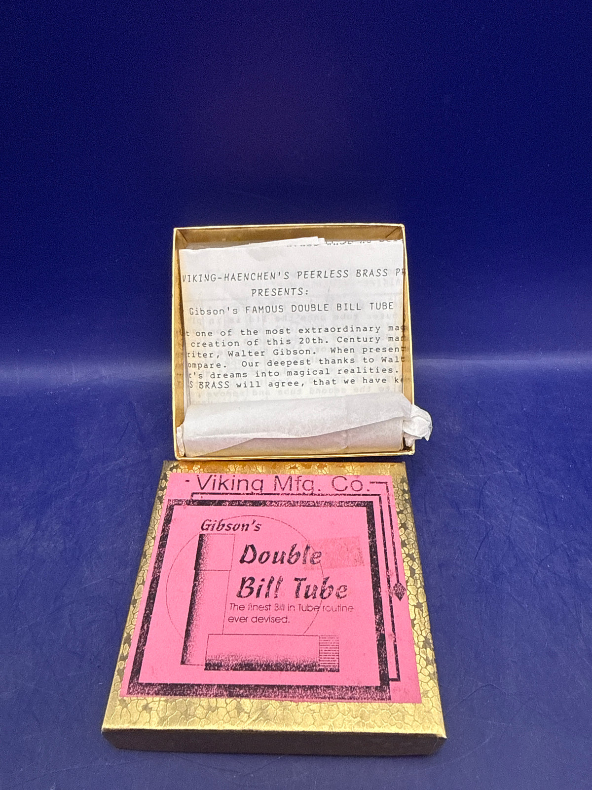 Viking-Haenchen Gibson’s Famous Double Bill Tube - brass magic