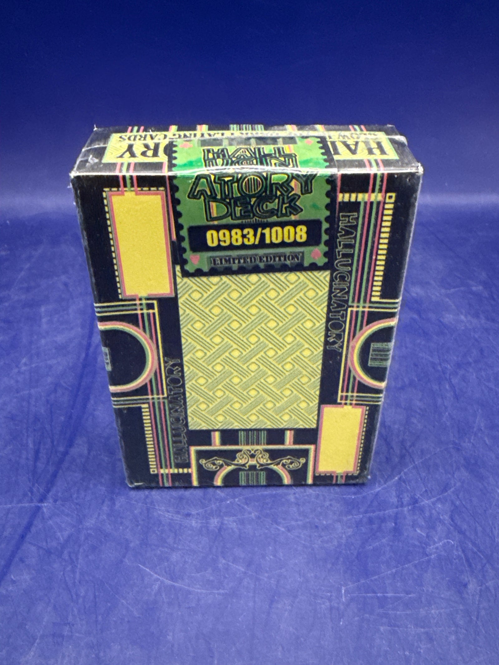Hallucinatory Deck Glow in the Dark Playing Cards Limited 0938/1008 OOP Rare