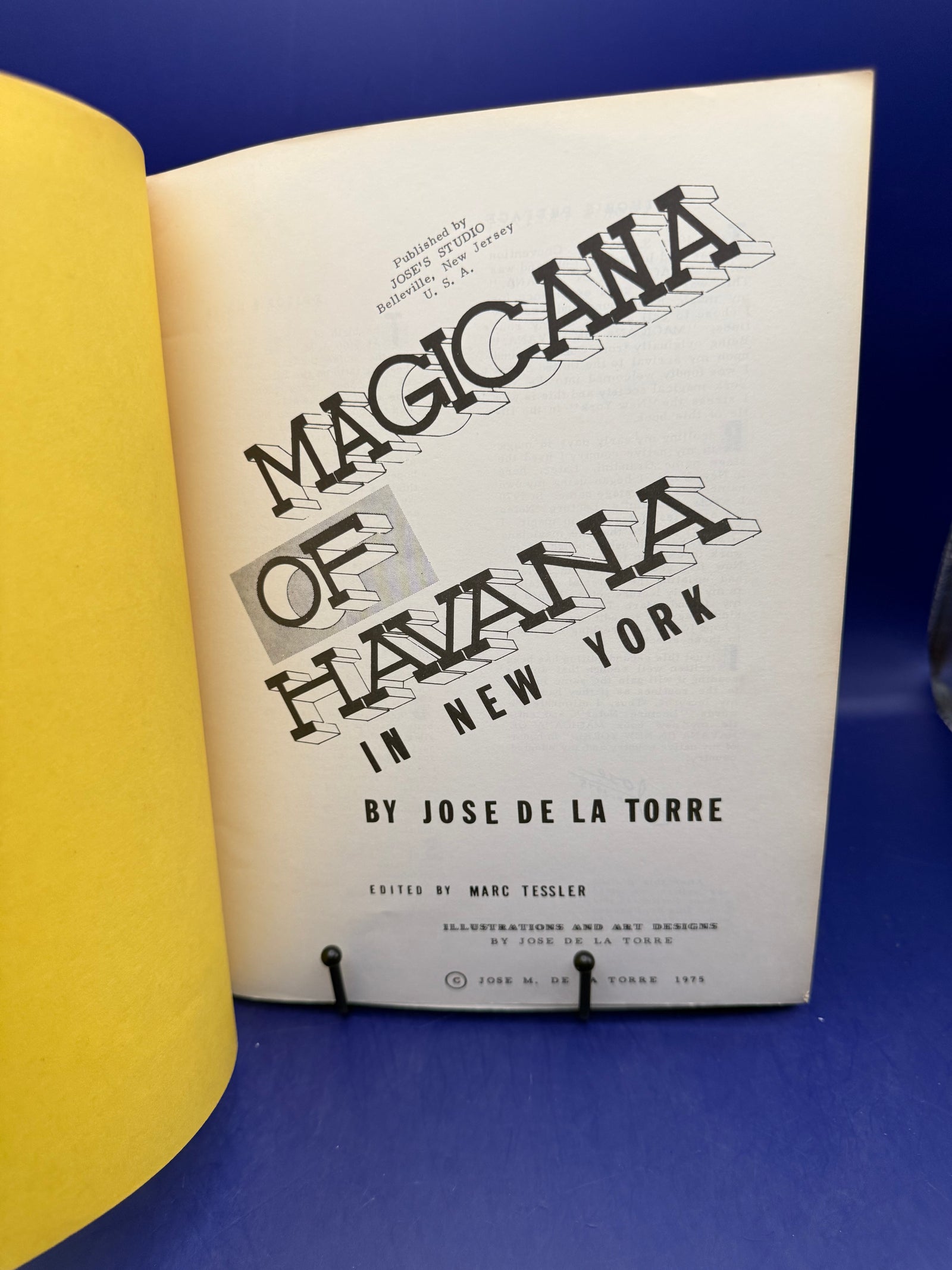 Magicana of Havana in New York by Jose De La Torre 1975