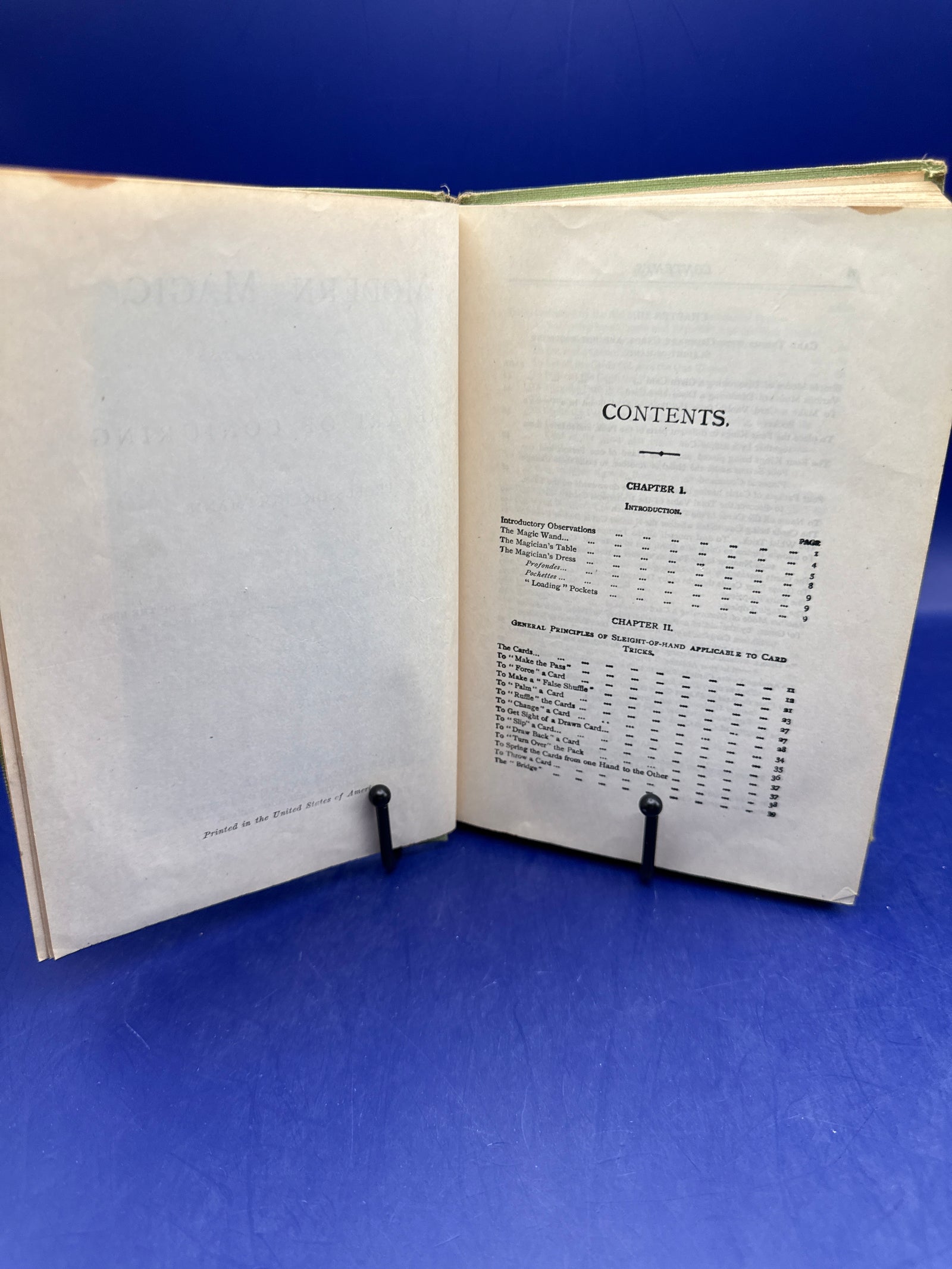 Modern Magic by Professor Hoffman 1949 American Edition HC