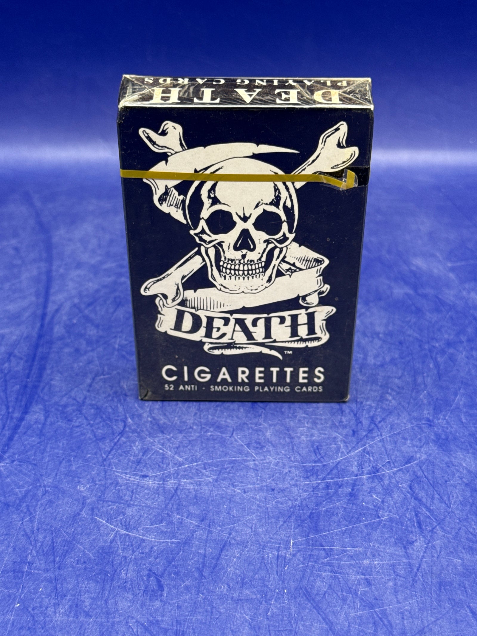Vintage Death Cigarettes 52 Reasons To Stop Smoking Playing Cards Deck 1985
