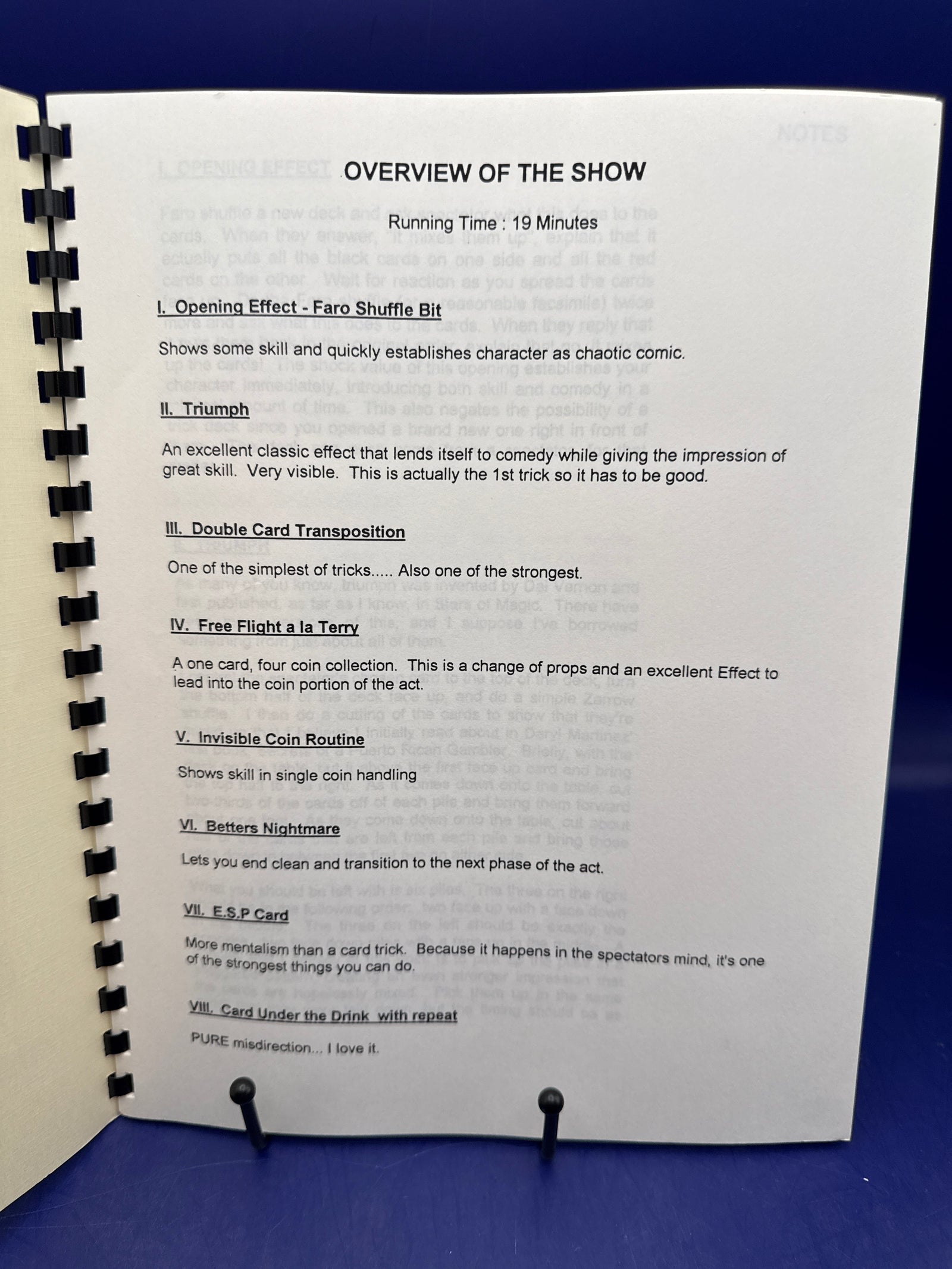 Terry Lunceford presents Lecture Notes 2: Magic For A Living - Part 2