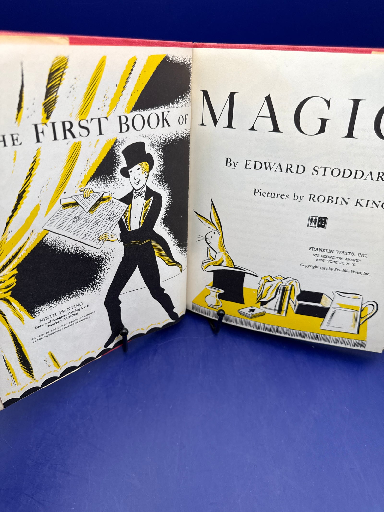 The First Book of Magic by Edward Stoddard 1953 9th printing