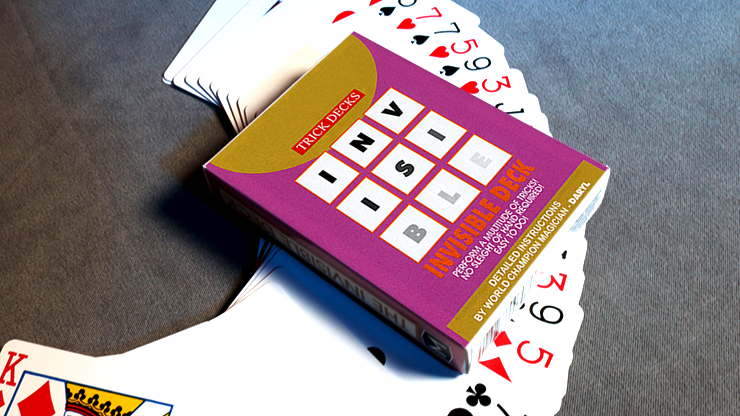 Invisible Deck - Bicycle Poker  - Instructions by Daryl - Murphy’s Magic