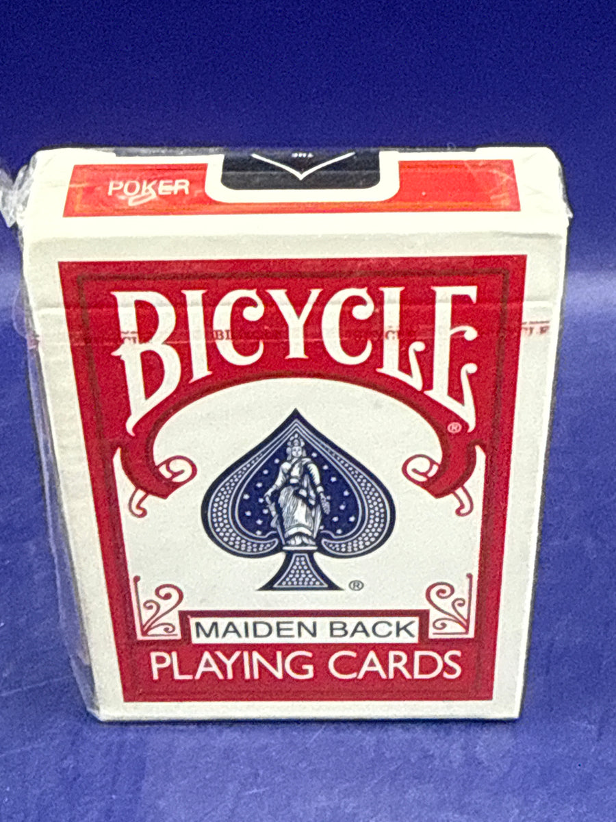 Bicycle Maiden Back Playing Cards (Red) – Official Magic & Performance Deck