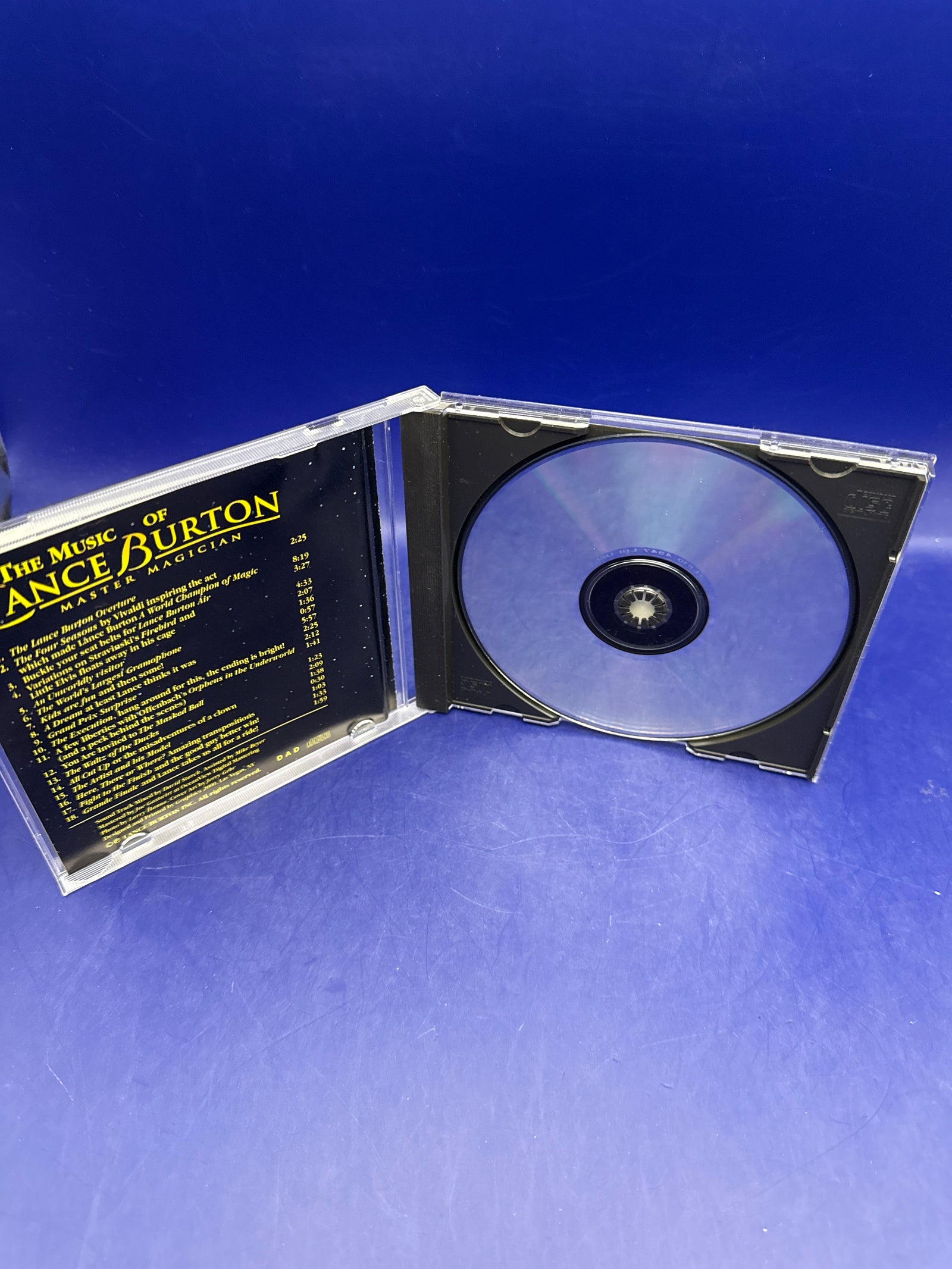 The Music of Lance Burton: Master Magician INSCRIBED