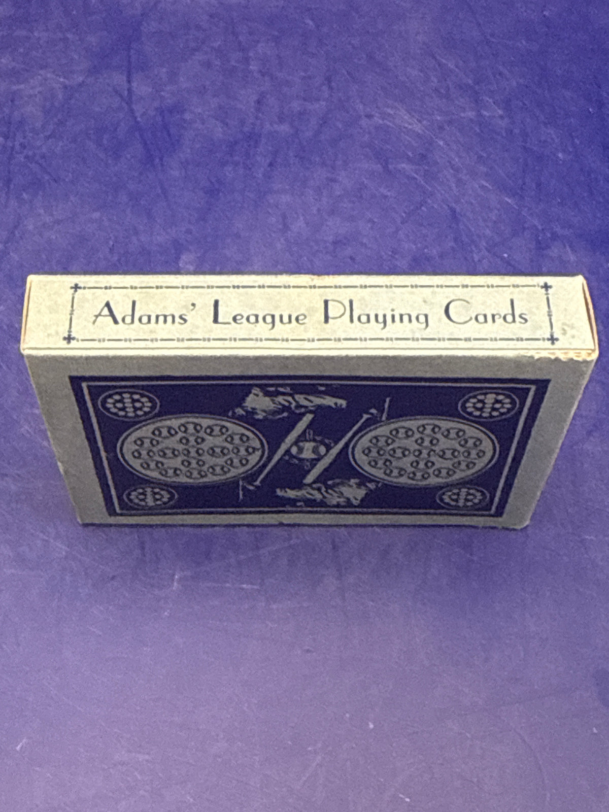 1950s Adams' League Playing Cards – Baseball Trick Deck-Original Instructions-sealed