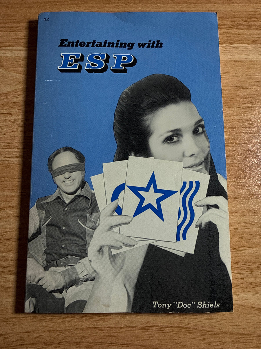 Entertaining with ESP by Tony “Doc” Shiels 1976 PB ESTATE