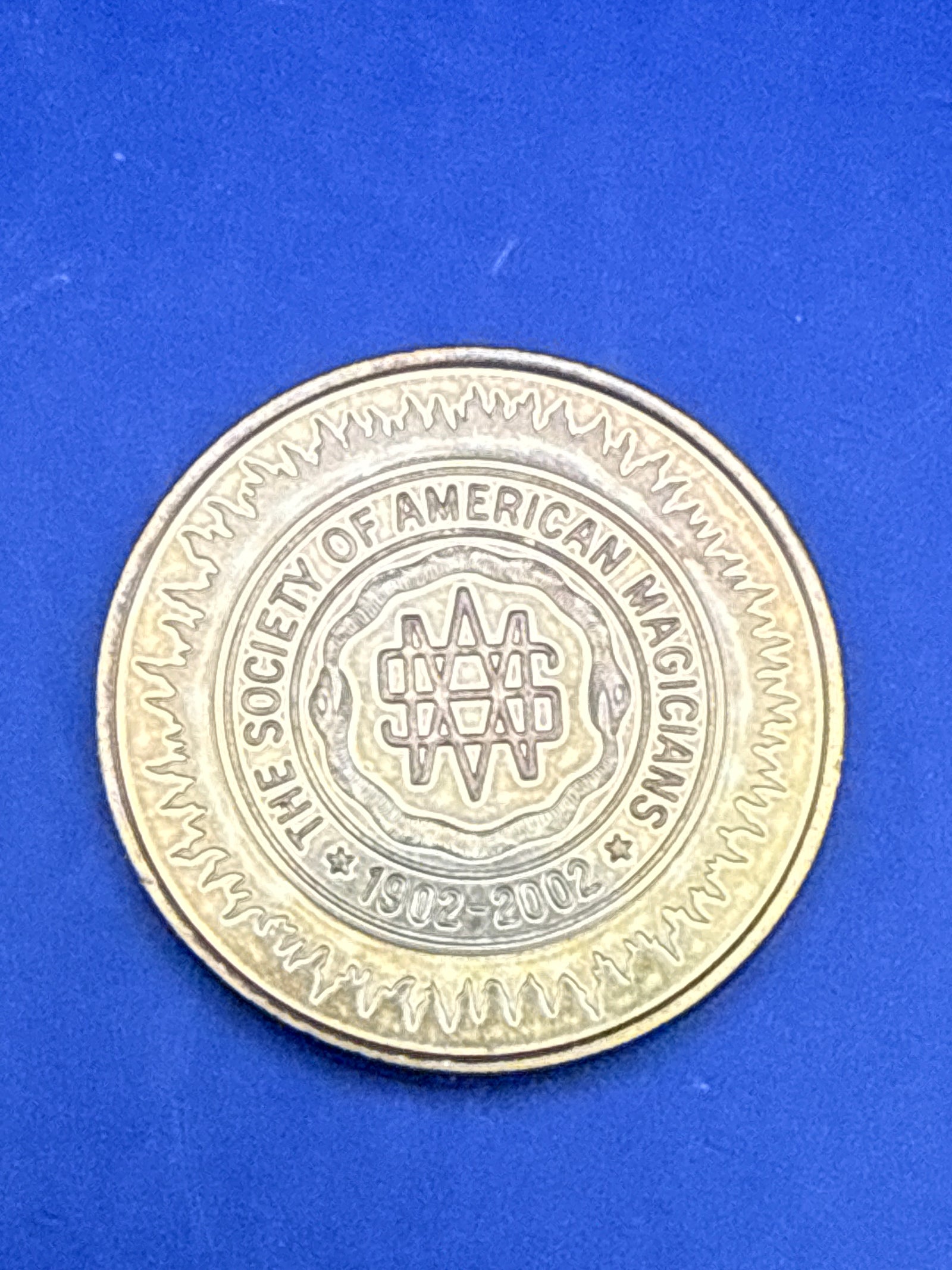 Jay Marshall - Dean of American Magicians - Society of American Magicians Token