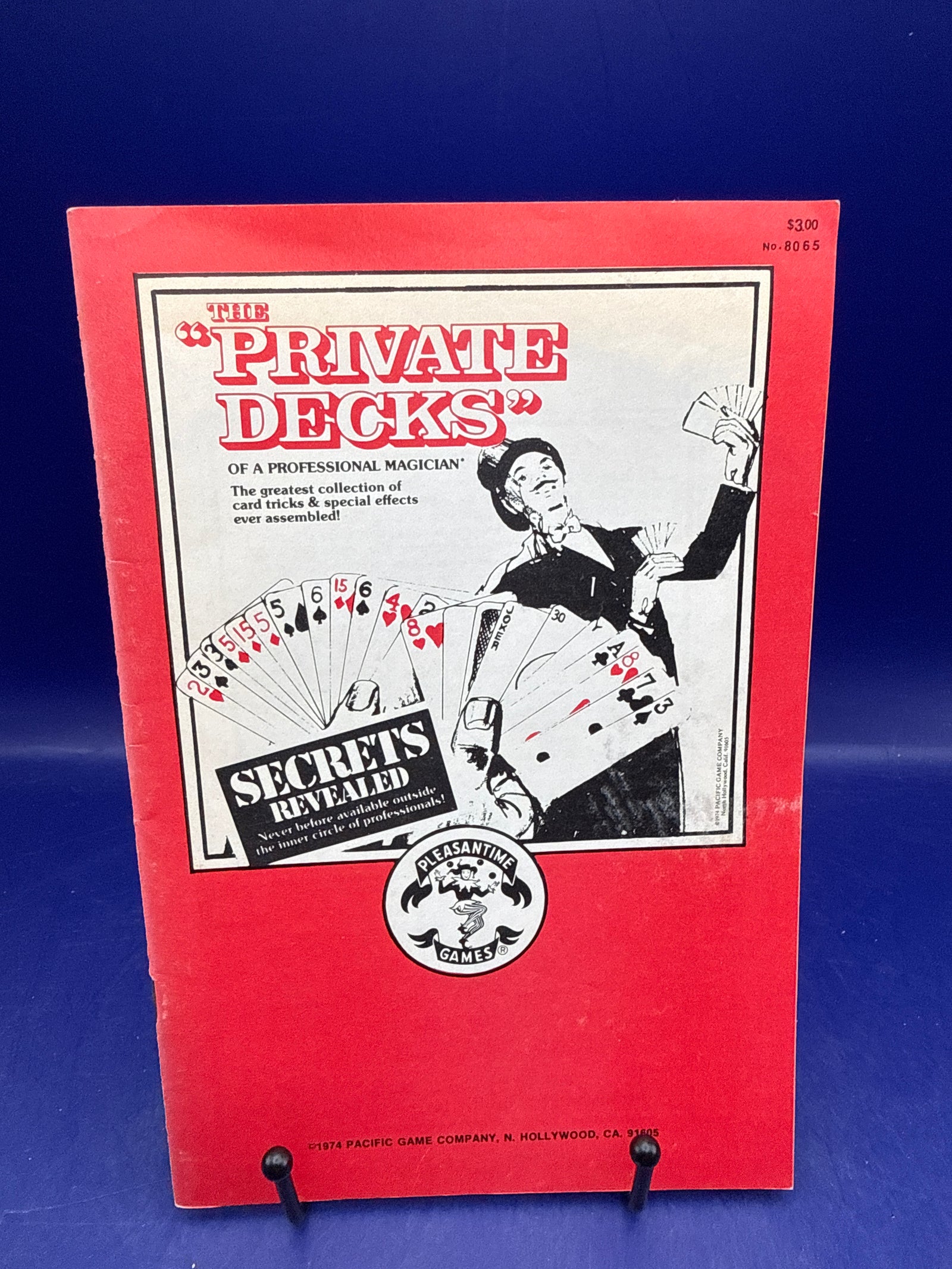 The Private Decks of a Professional Magician - Leo Behnke 1974