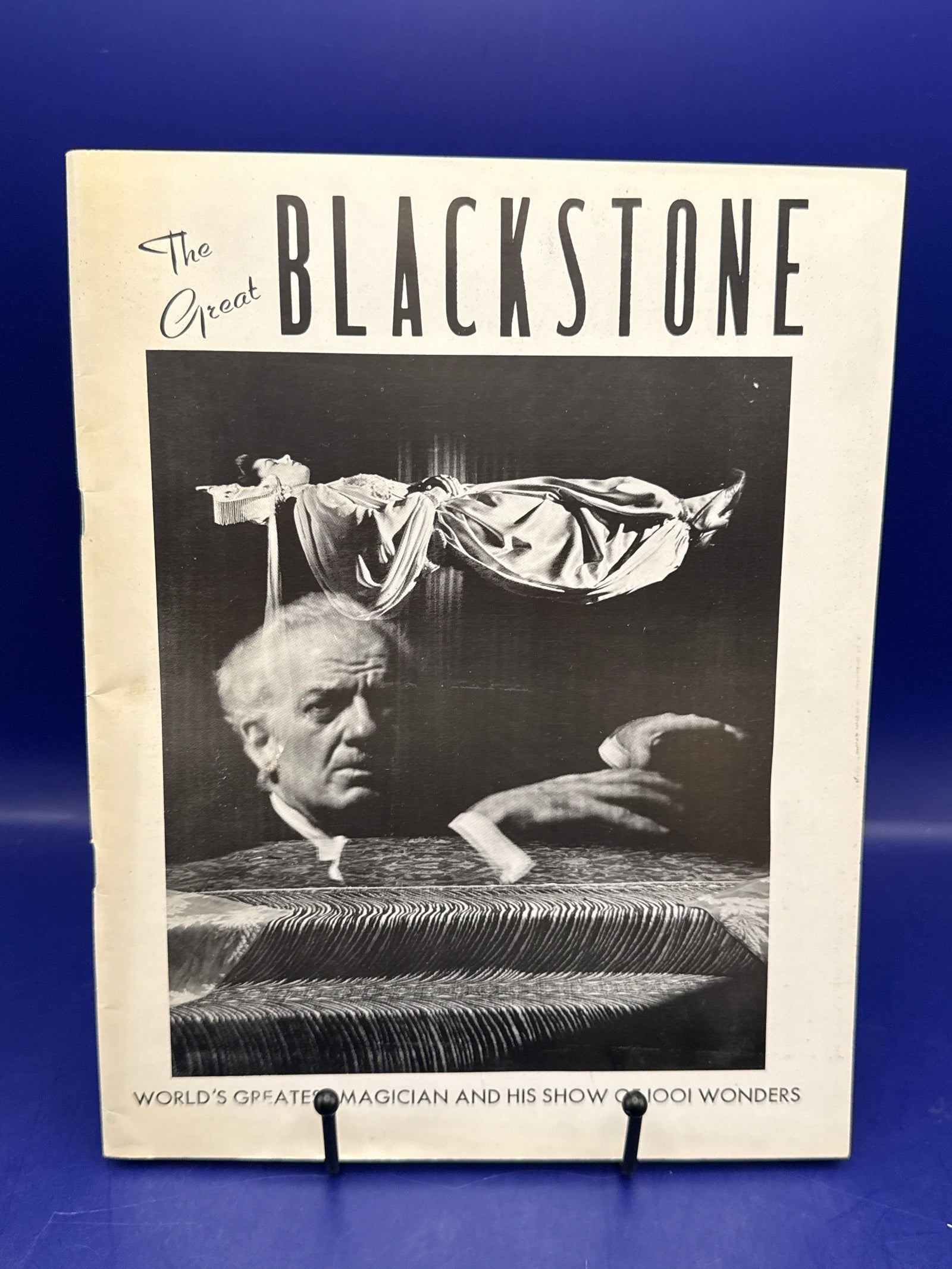 The Great Blackstone World's Greatest Magician and His Show of 1001 Wonders Abbott’s Magic 1970 ESTATE