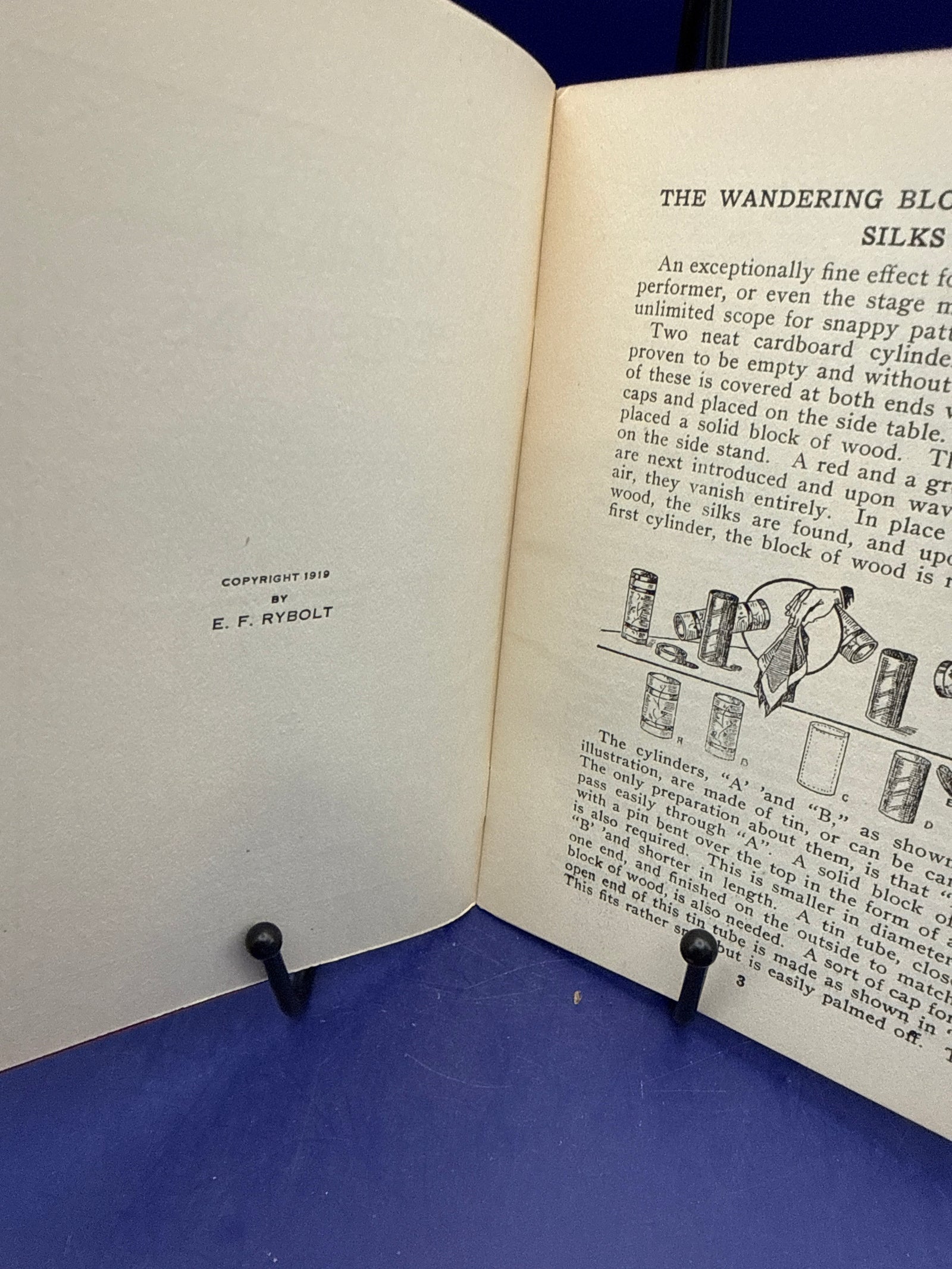 Original Deceptions by Louis F. Christianer & published by E. F. Rybolt 1919 ESTATE