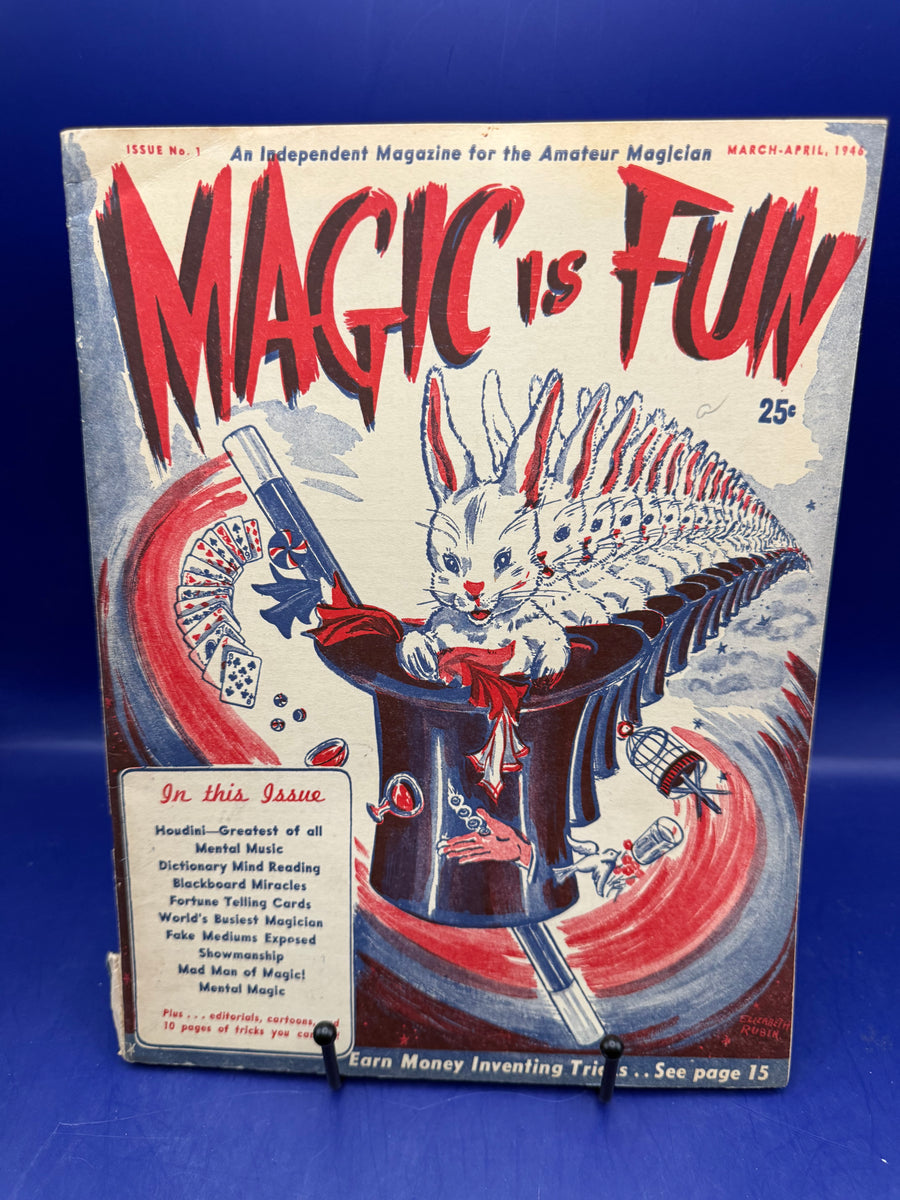 Magic is Fun - Issue #1 Independent Magazine for Amateur Magicians 1946 March-April