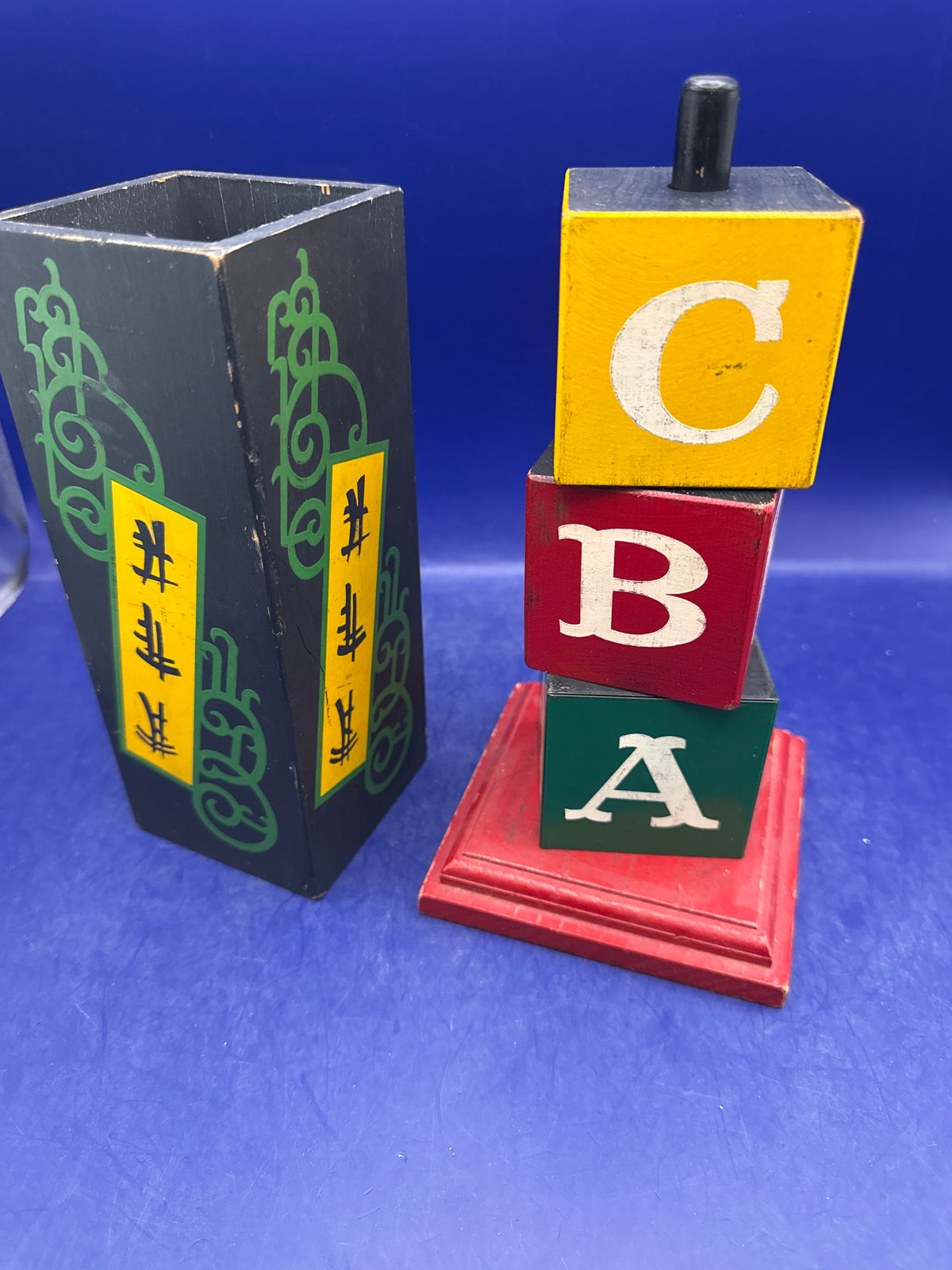 Golden’s Magic Wand (Homer Hudson) Traveling Blocks ABC Blocks - classic kids show Magic
