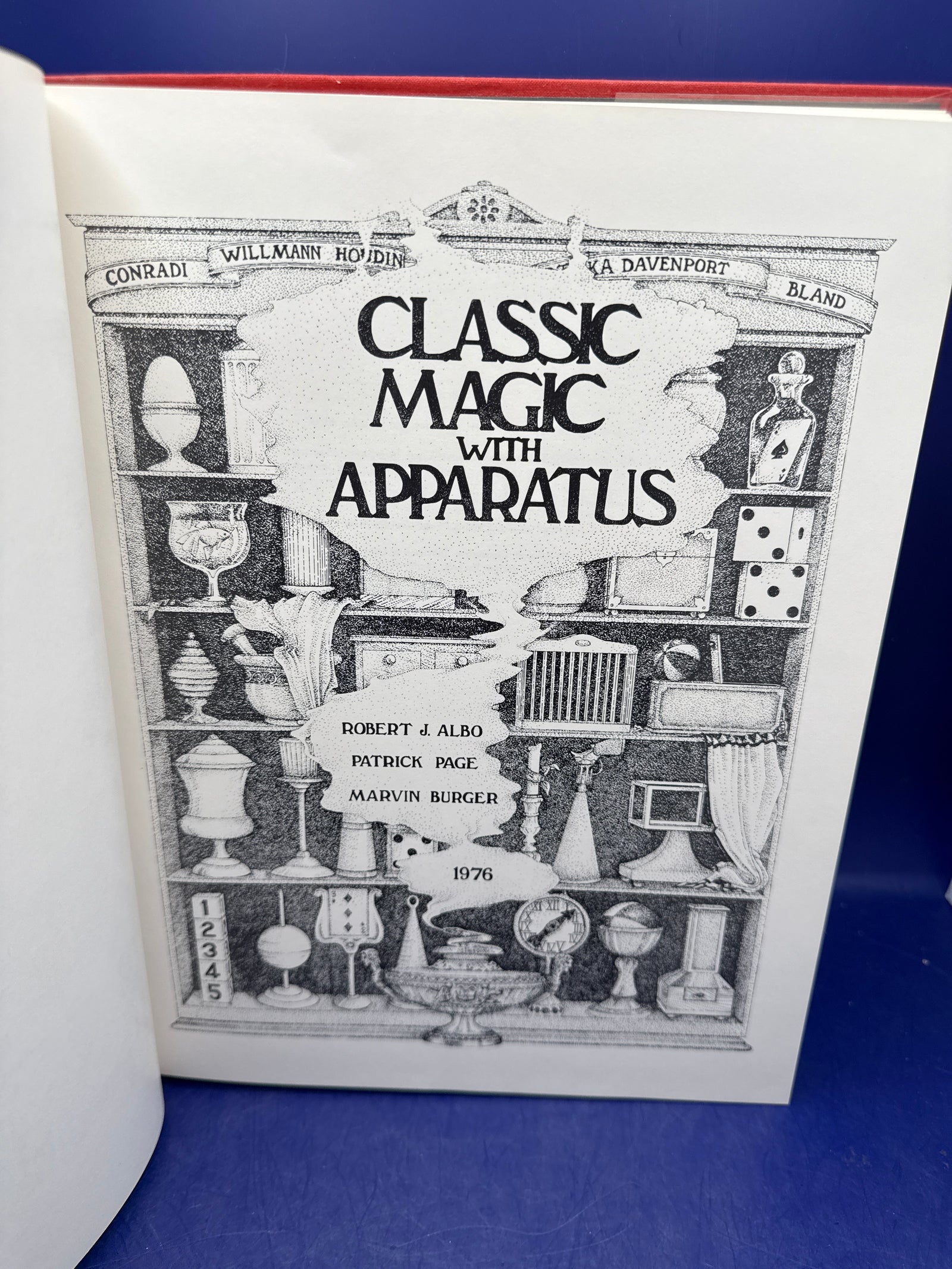 Classic Magic with Apparatus by Robert Albo, Patrick Page & Marvin Burger 1976 SIGNED #753/1000