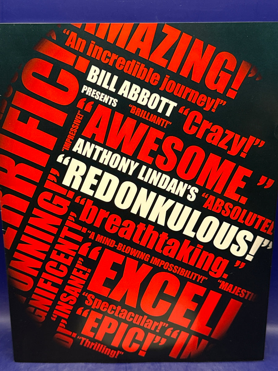 Redonkulous DVD by Anthony Lindan
