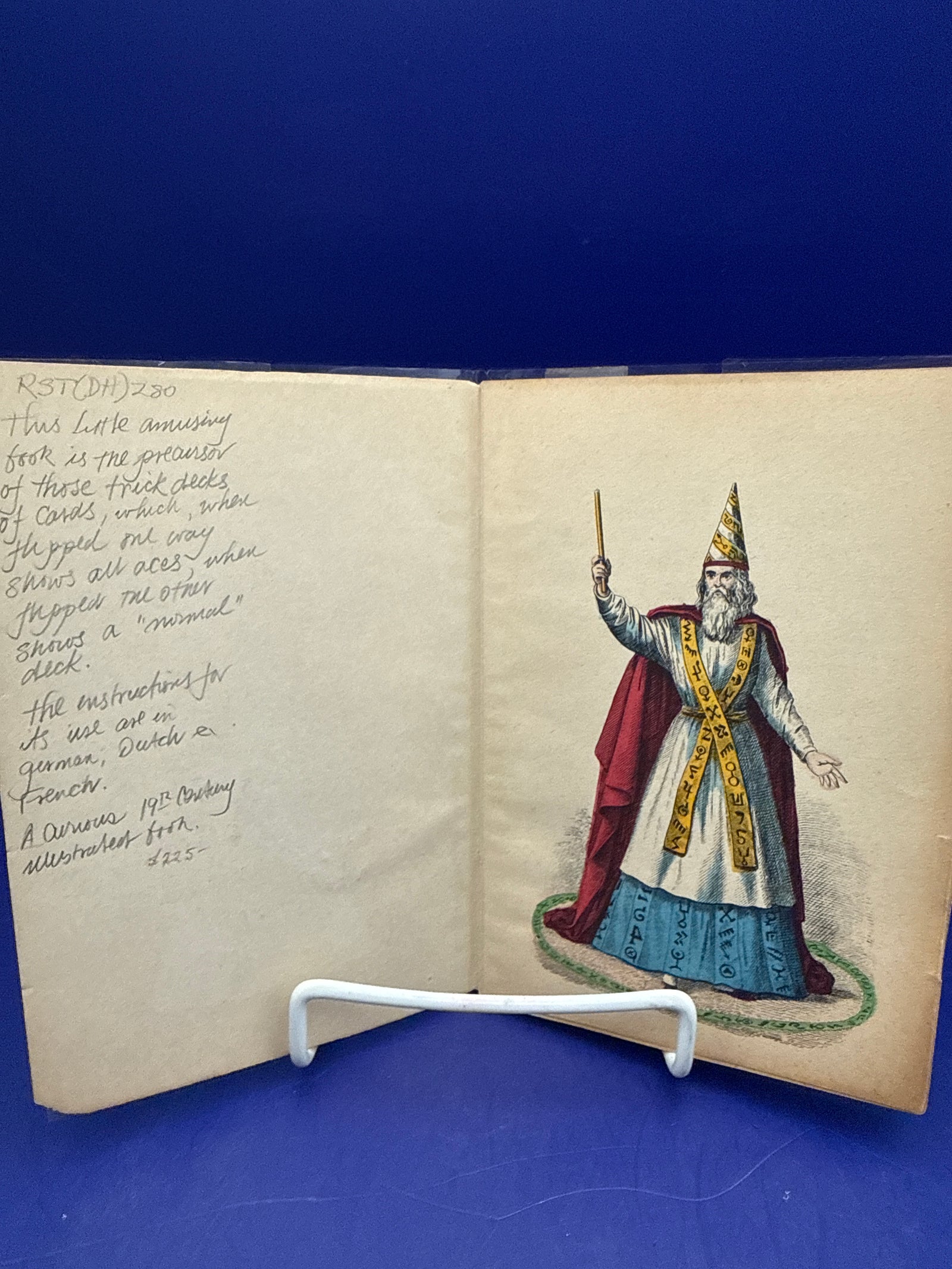 Bilder Zauberei (Picture Magic) Early 19th Century Blow book / Flip book