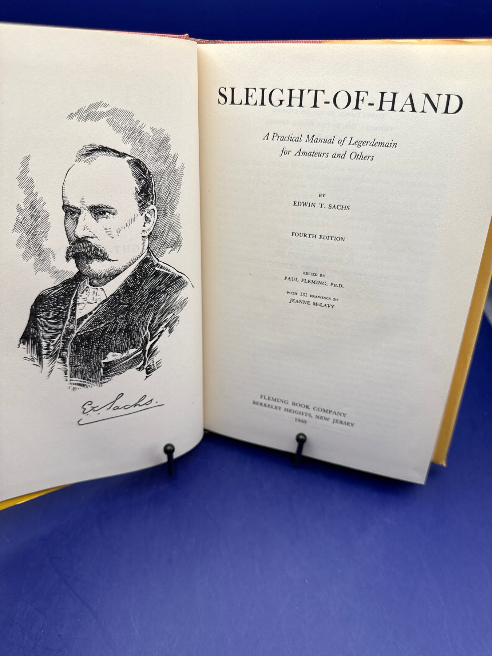 Sleight of Hand by Edwin T Sachs 1946 ESTATE