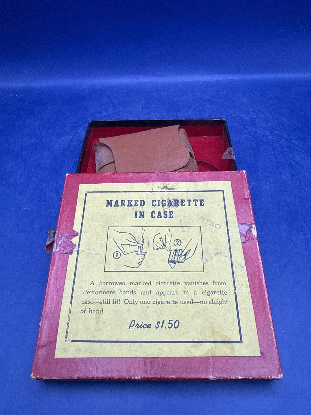 Berland’s Marked Cigarette in Case – Vintage Close-Up Magic Effect