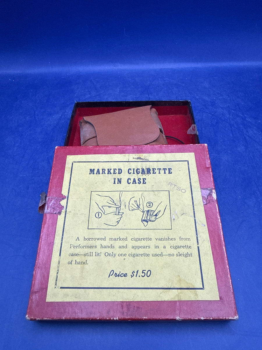 Berland’s Marked Cigarette in Case – Vintage Close-Up Magic Effect