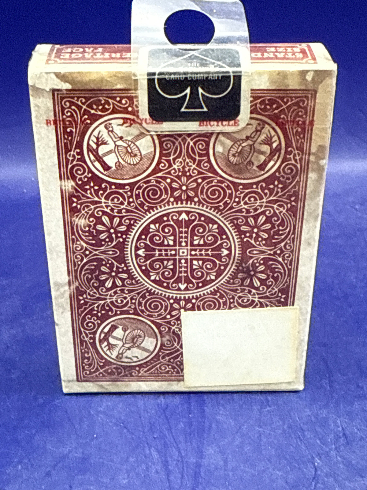 Bicycle Expert Back Heritage Series (Distressed Edition) – Vintage Style Deck