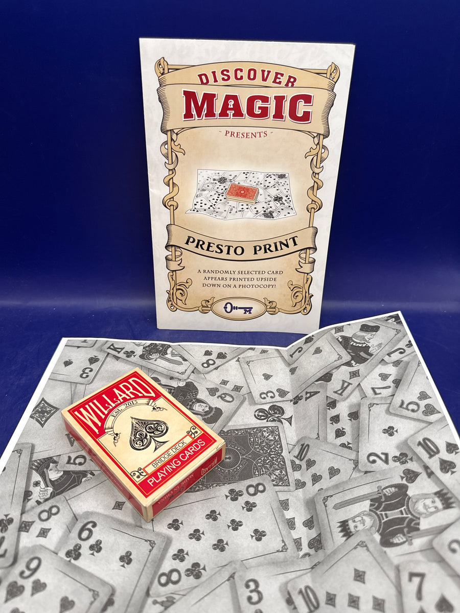 Presto Print by Discover Magic - Card Trick