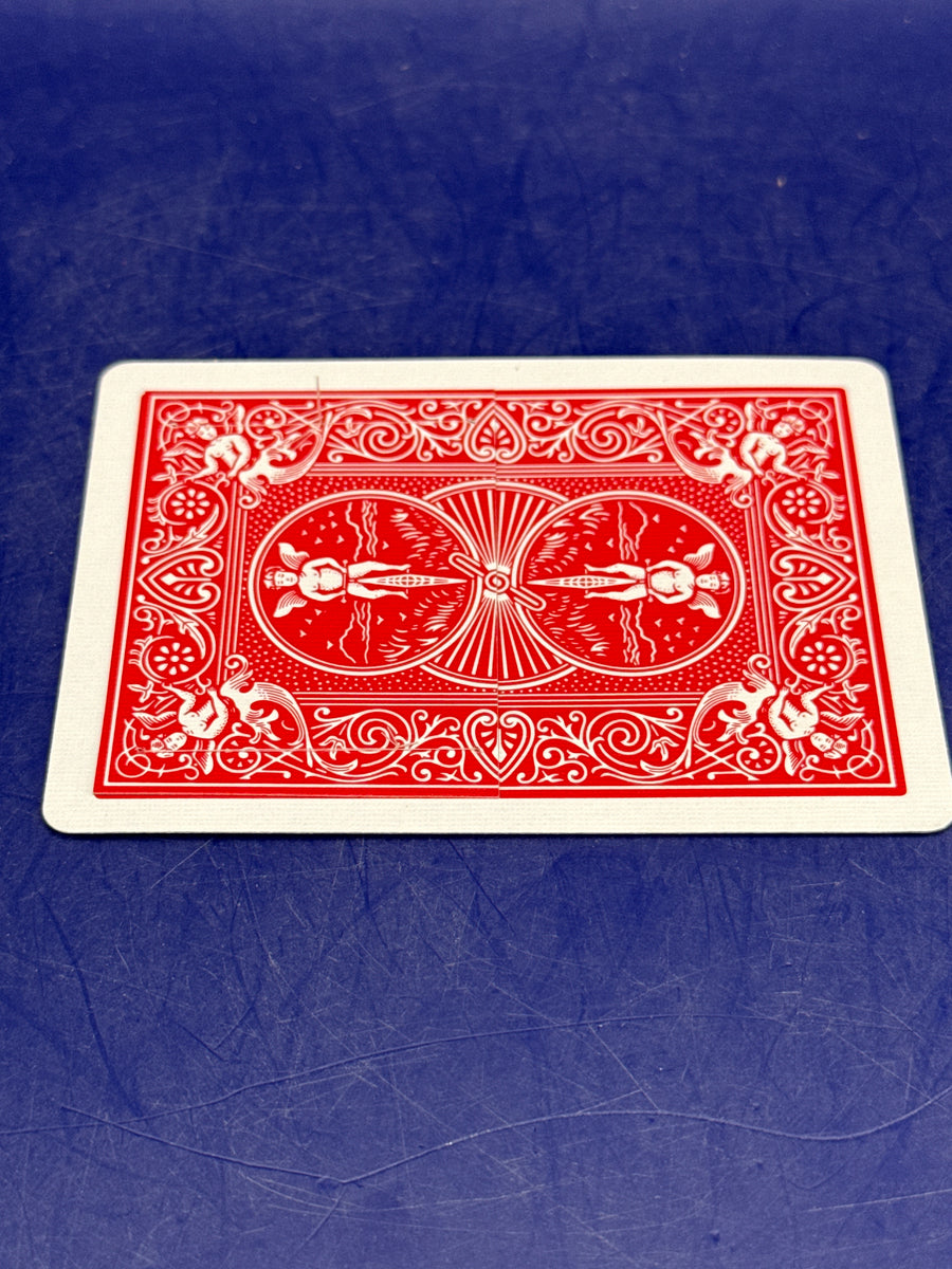 Vanishing Hole in Playing Card (Bicycle)