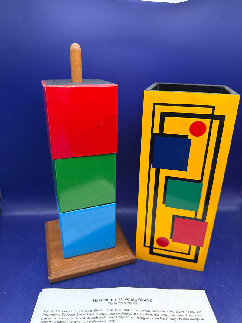 Haenchen’s Traveling Blocks by Viking Magic Mfg