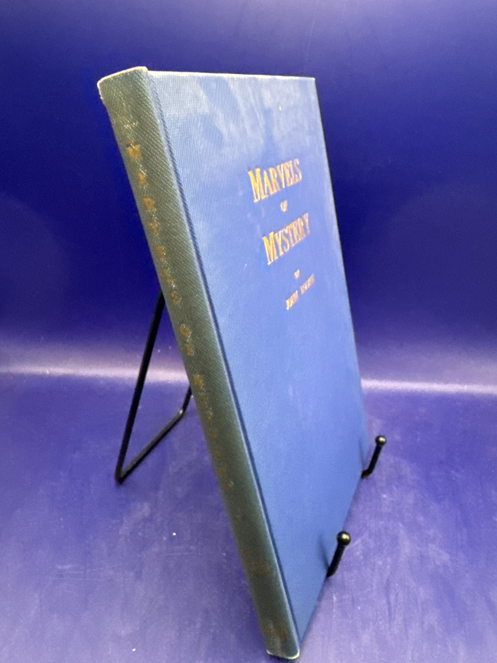 Marvels of Mystery by John Booth 3rd Printing 1946 ESTATE