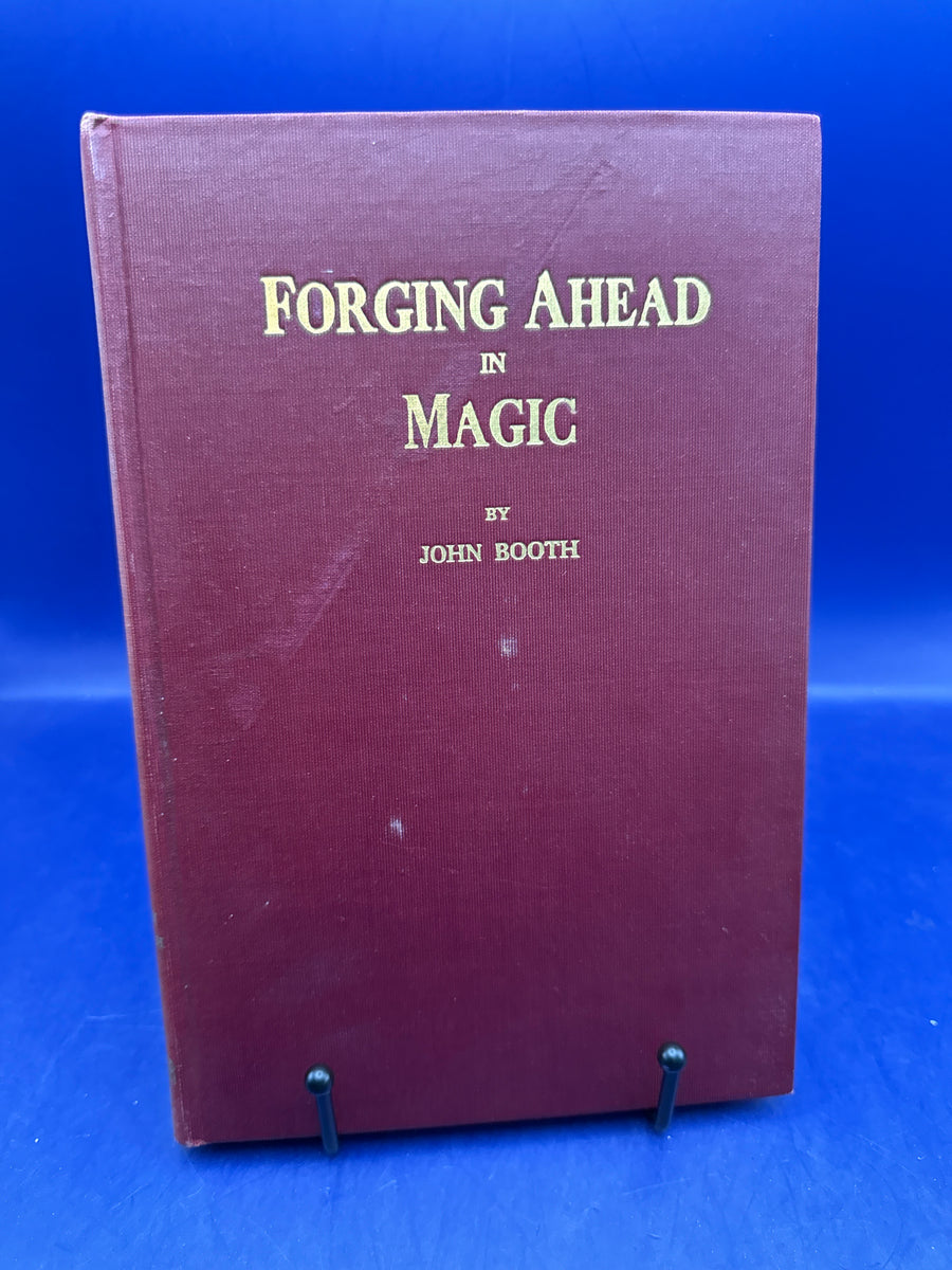 Forging Ahead in Magic by John Booth 1939 Inscribed ESTATE