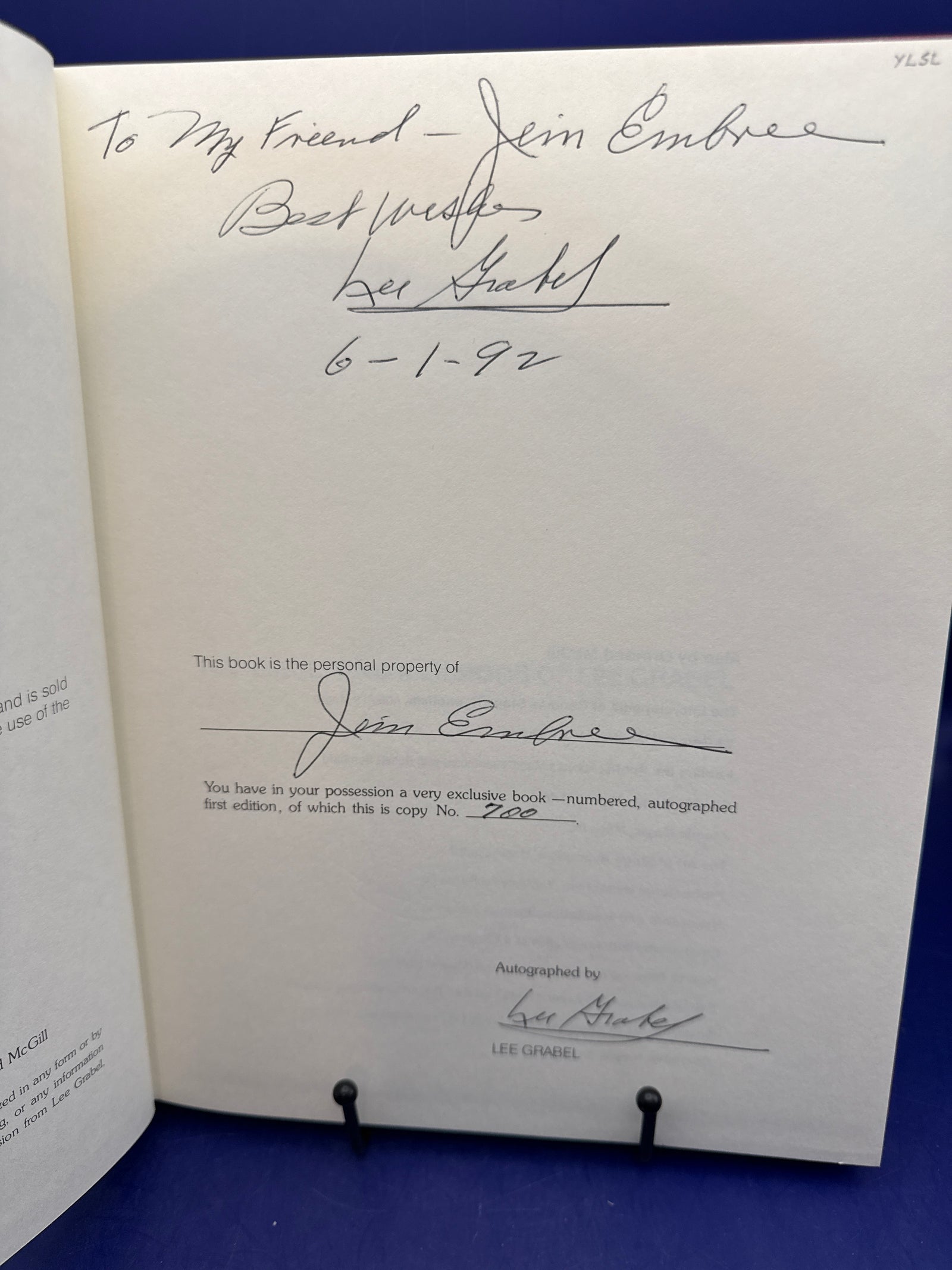 The Magic and Illusions of Lee Grabel by Ormond McGill INSCRIBED & SIGNED by Lee Grabel #700