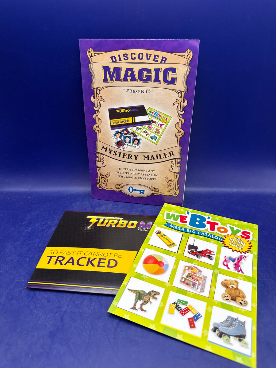 Mystery Mailer by Discover Magic – Toy Catalog Prediction & Appearance Trick
