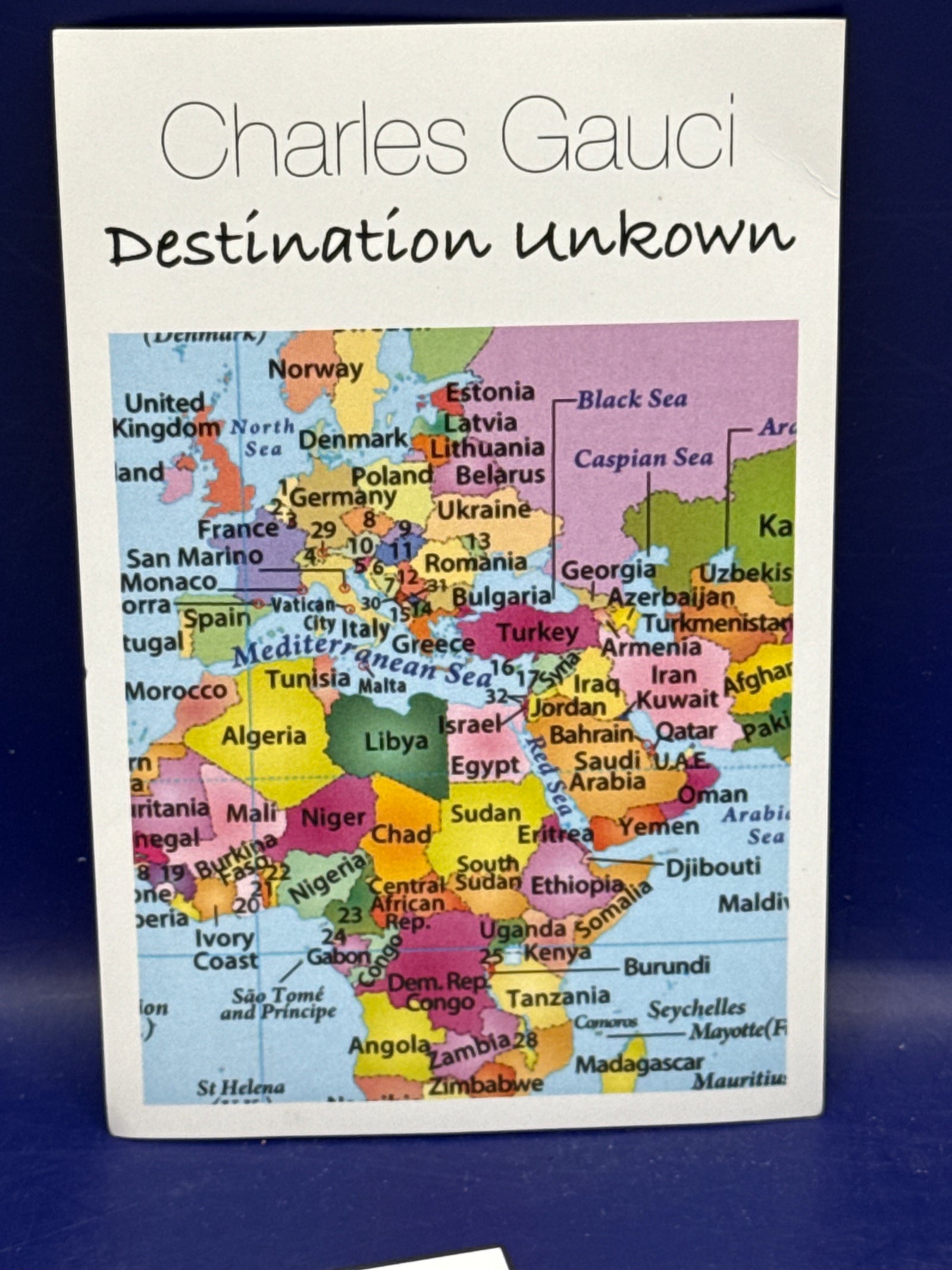 Charles Gauci Destination Unknown - Rare Mentalism
