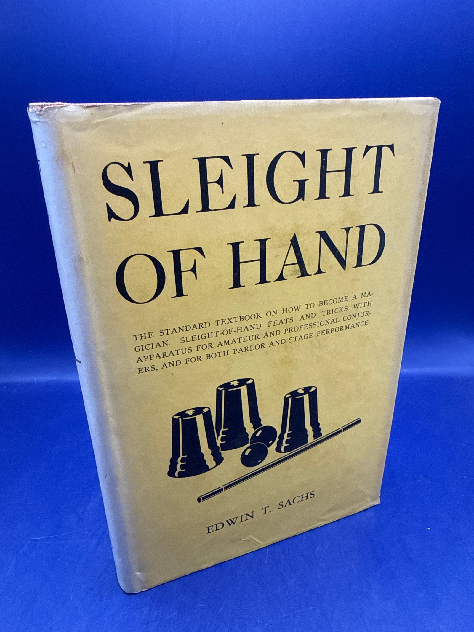 Sleight of Hand by Edwin T Sachs 1946 ESTATE