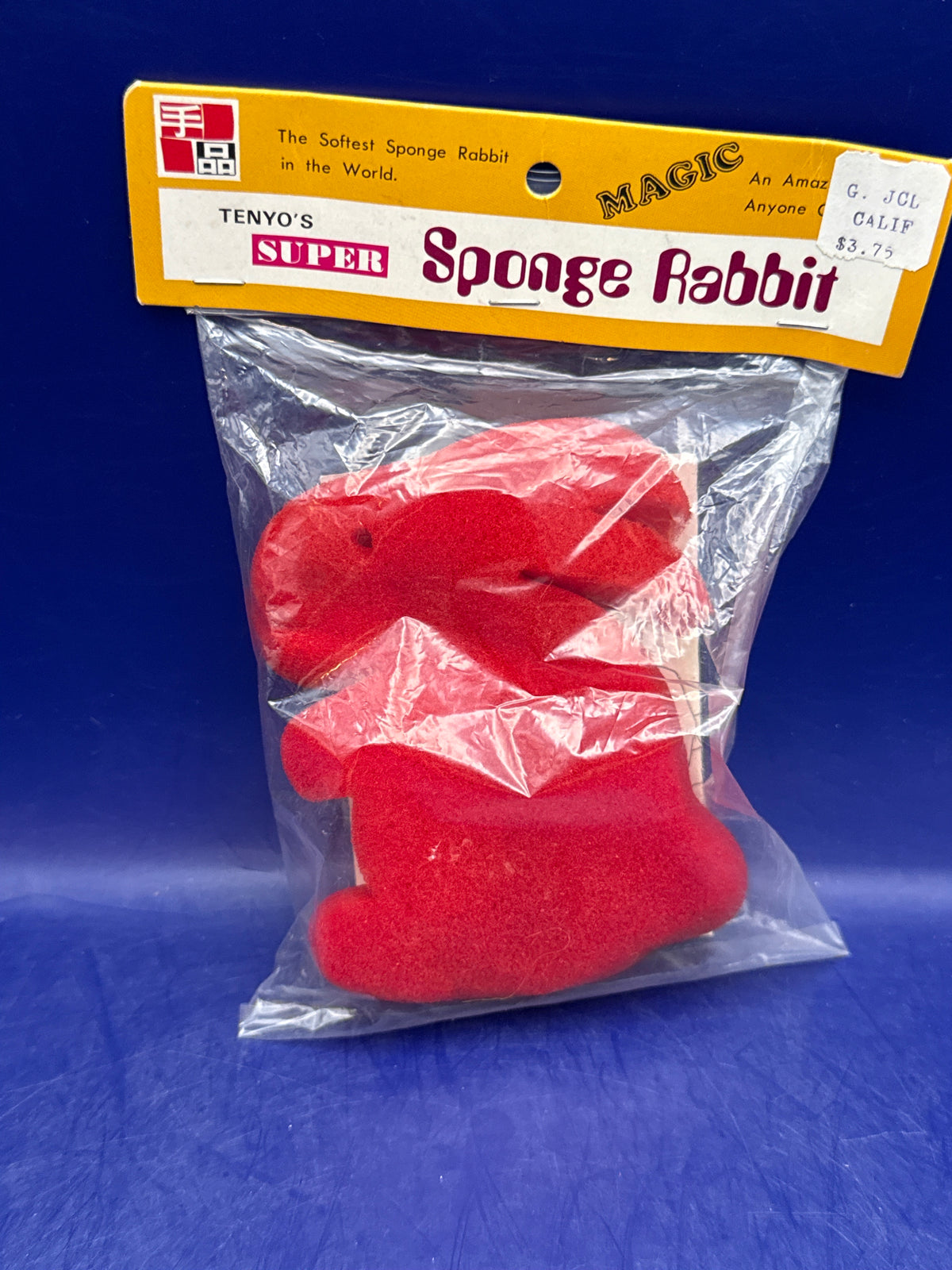 Tenyo Super Sponge Rabbit T-78 Magic Trick - Vintage Close-Up