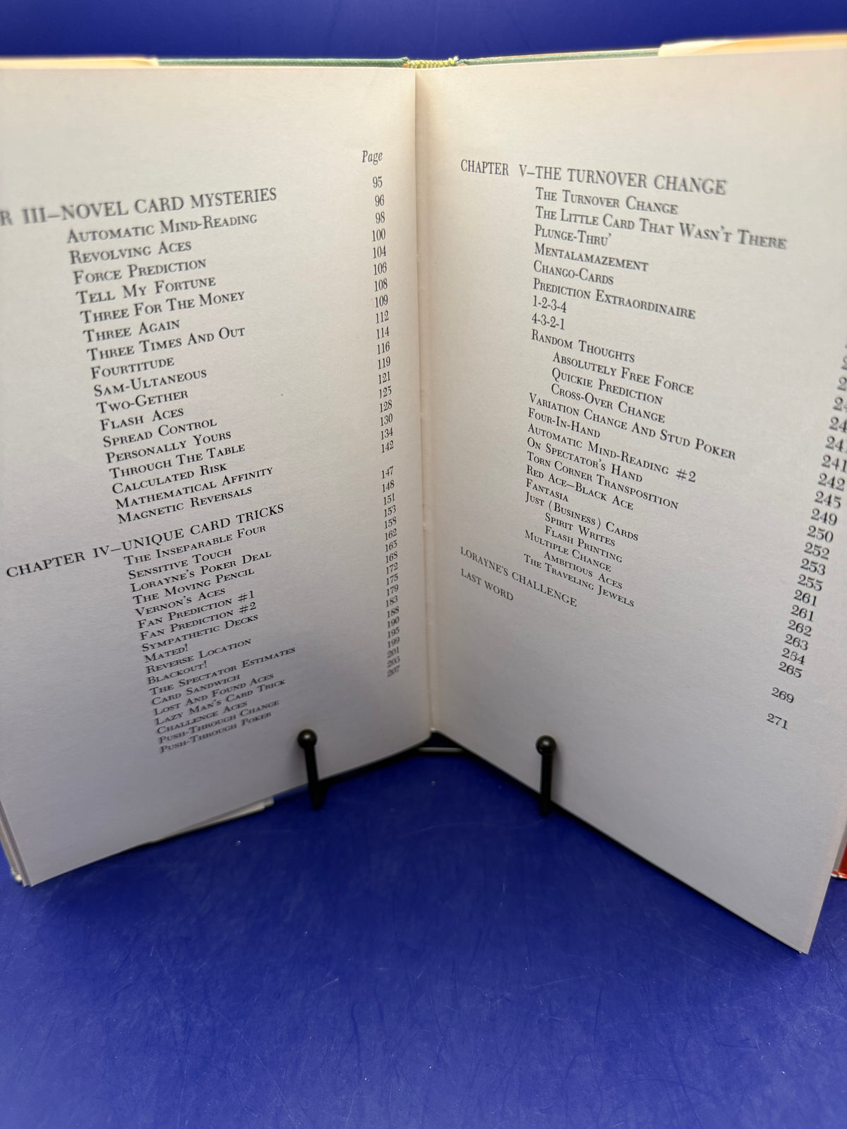 Close-up Card Magic by Harry Lorayne 1962 1st ed. 2nd printing